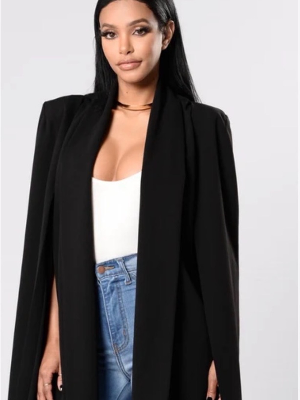 Fashion Nova Cape Blazer